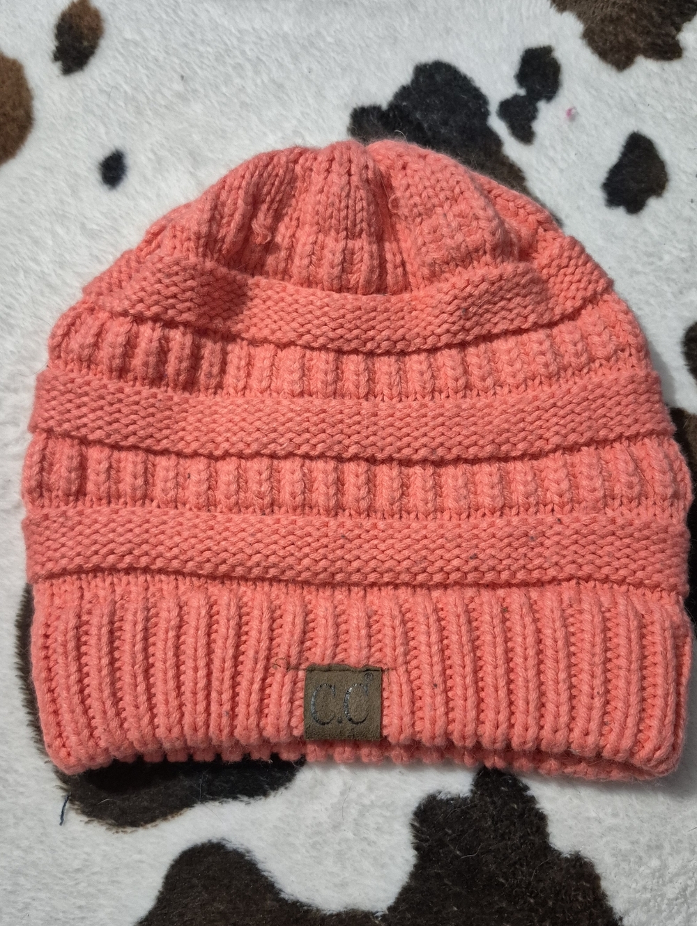 Coral Knit Beanie - Toboggan
